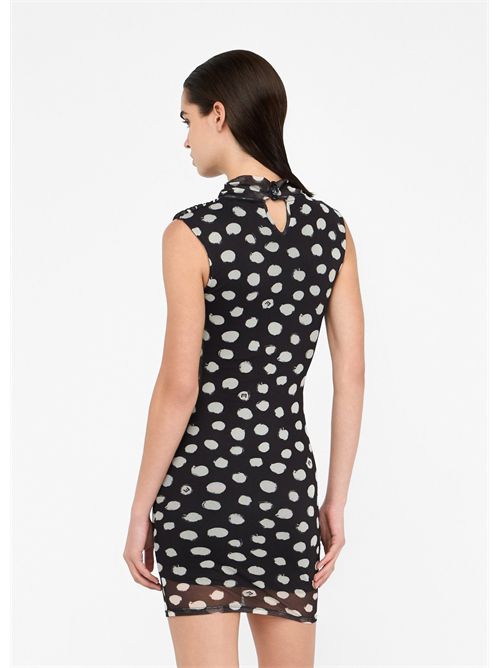 Abito corto a pois LIU JO | UF5268JS007/M9169